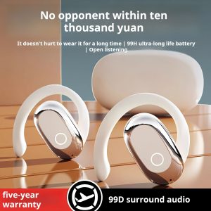 Fones Bluetooth Burmester 2025: open-ear, sem inserção, cancelamento de ruído, esportes e bateria longa.